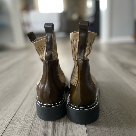 🌟BENSIMON Chelsea Boots Woman khaki🌟 - Picture 4 of 6